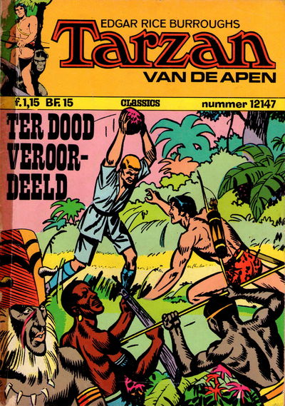 Edgar Rice Burroughs Tarzan van de Apen Classics (Williams, 1973 series) #12147 [1973?]