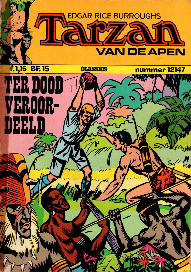 Edgar Rice Burroughs Tarzan van de Apen Classics (Williams, 1973 series) #12147 ([1973?])