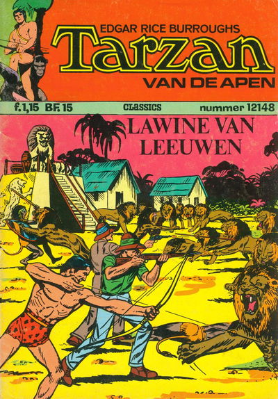 Edgar Rice Burroughs Tarzan van de Apen Classics (Williams, 1973 series) #12148 [1973?]