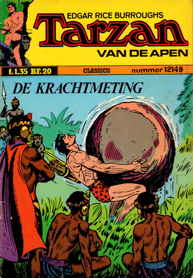 Edgar Rice Burroughs Tarzan van de Apen Classics (Williams, 1973 series) #12149 ([1973?])