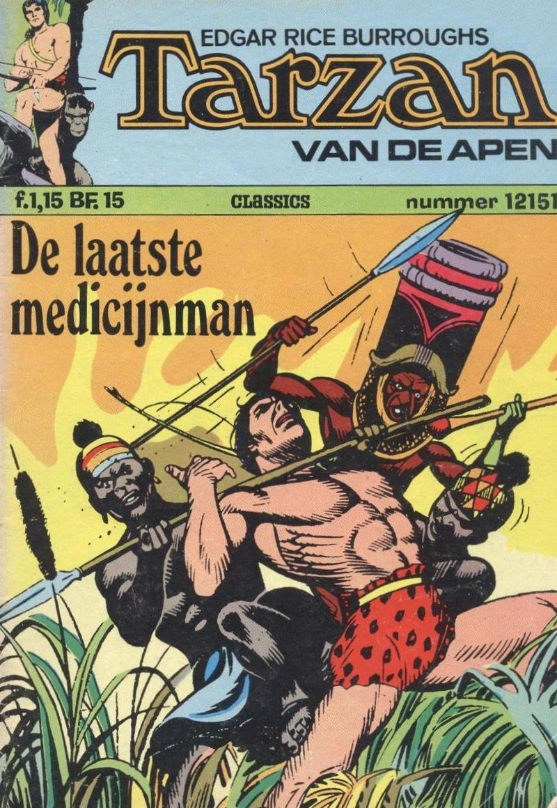 Edgar Rice Burroughs Tarzan van de Apen Classics (Williams, 1973 series) #12151 ([1973?])