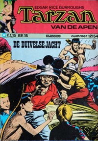 Edgar Rice Burroughs Tarzan van de Apen Classics (Williams, 1973 series)  #12154 ([December 1973?]) — De Duivelse Jacht