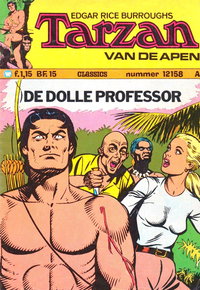 Edgar Rice Burroughs Tarzan van de Apen Classics (Williams, 1973 series)  #12158 ([1974?]) — De dolle professor