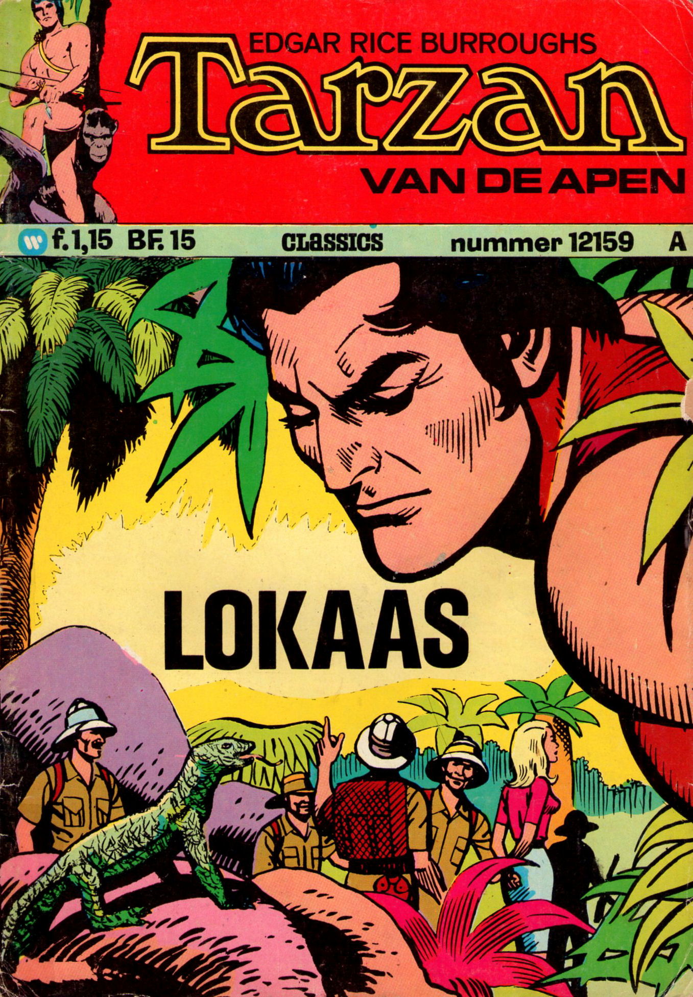 Edgar Rice Burroughs Tarzan van de Apen Classics (Williams, 1973 series) #12159 ([1974?])