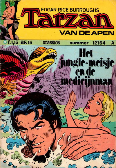 Edgar Rice Burroughs Tarzan van de Apen Classics (Williams, 1973 series) #12164 [1974?]