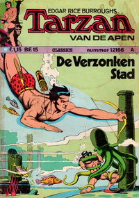 Edgar Rice Burroughs Tarzan van de Apen Classics (Williams, 1973 series)  #12166 ([1974?]) — De Verzonken Stad