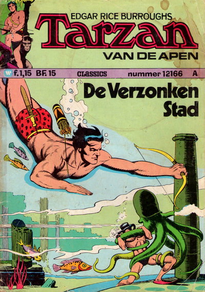 Edgar Rice Burroughs Tarzan van de Apen Classics  #12166 ([1974?])