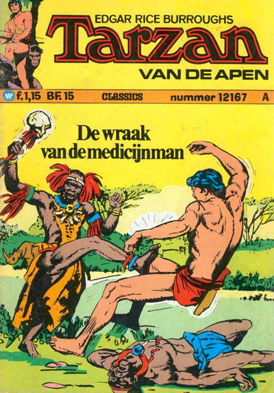 Edgar Rice Burroughs Tarzan van de Apen Classics (Williams, 1973 series) #12167 [1974?]