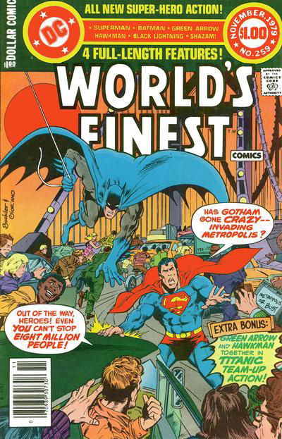 World's Finest Comics (DC, 1941 series) #259 October-November 1979