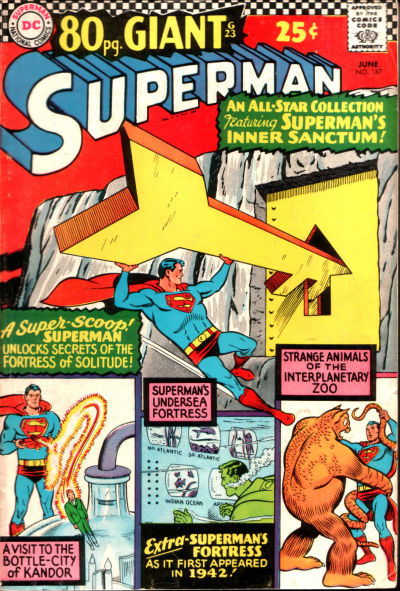Superman (DC, 1939 series) #187 (June 1966)