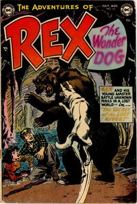 The Adventures of Rex the Wonder Dog (DC, 1952 series) #10 (July-August 1952)