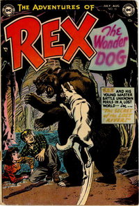 The Adventures of Rex the Wonder Dog  #10 (July-August 1952)