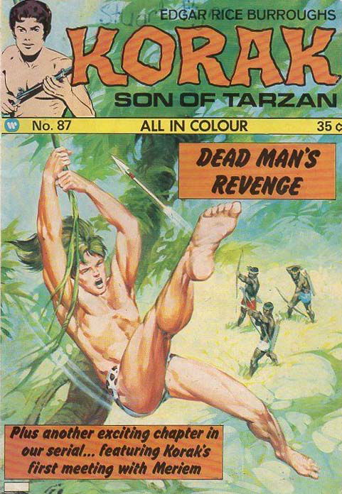 Edgar Rice Burroughs Korak Son of Tarzan (Top Sellers, 1973? series) #87 ([February 1975?])