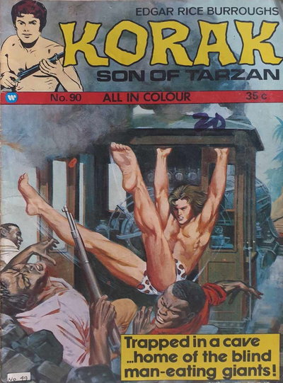 Edgar Rice Burroughs Korak Son of Tarzan  #90 ([March 1975?])