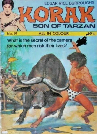 Edgar Rice Burroughs Korak Son of Tarzan (Top Sellers, 1973? series) #91