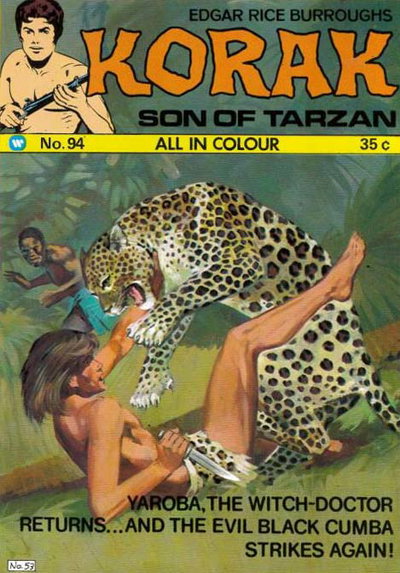 Edgar Rice Burroughs Korak Son of Tarzan  #94 ([1975?])