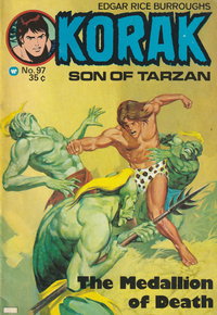 Edgar Rice Burroughs Korak Son of Tarzan  #97 ([1975?])