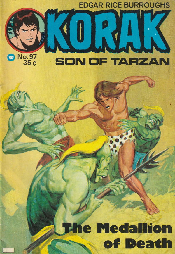 Edgar Rice Burroughs Korak Son of Tarzan (Top Sellers, 1973? series) #97 ([1975?])