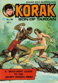 Edgar Rice Burroughs Korak Son of Tarzan (Top Sellers, 1973? series) #99 [1975?]