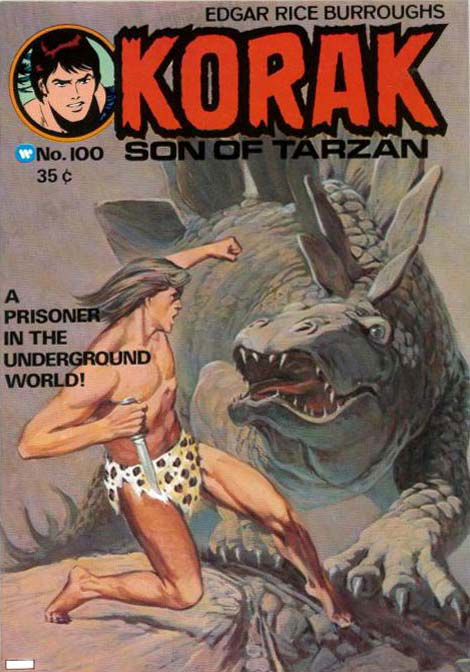 Edgar Rice Burroughs Korak Son of Tarzan (Top Sellers, 1973? series) #100 ([1975?])