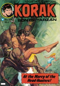 Edgar Rice Burroughs Korak Son of Tarzan (Top Sellers, 1973? series) #101 [1975?]