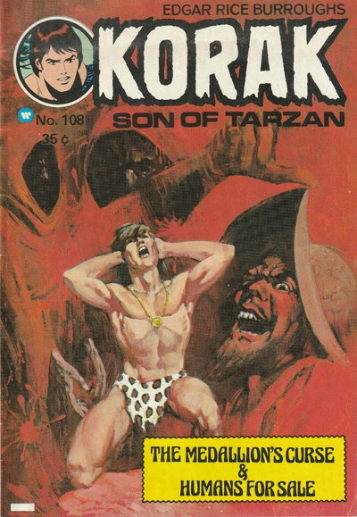 Edgar Rice Burroughs Korak Son of Tarzan  #108 ([December 1975?])
