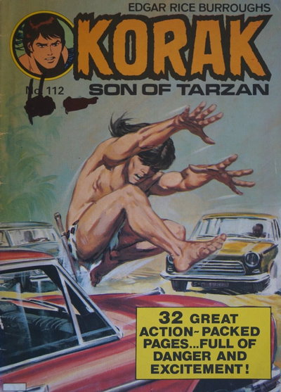 Edgar Rice Burroughs Korak Son of Tarzan  #112 ([1976?])