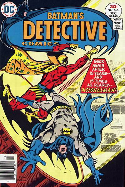 Detective Comics (DC, 1937 series) #466 December 1976