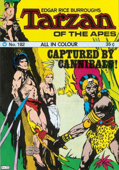 Edgar Rice Burroughs Tarzan of the Apes (Top Sellers, 1973? series) #182 (1975)