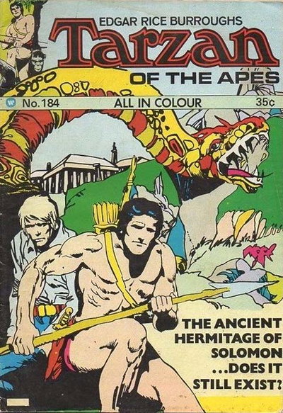 Edgar Rice Burroughs Tarzan of the Apes  #184 ([1974?])