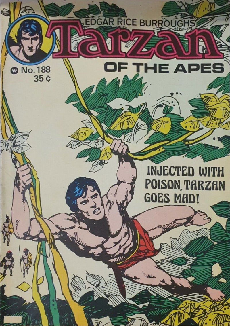 Edgar Rice Burroughs Tarzan of the Apes (Top Sellers, 1973? series) #188 ([November 1974?])