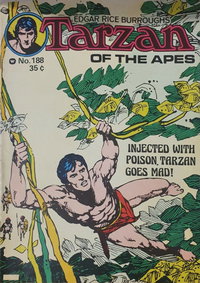 Edgar Rice Burroughs Tarzan of the Apes (Top Sellers, 1973 series)  #188 ([November 1974?])