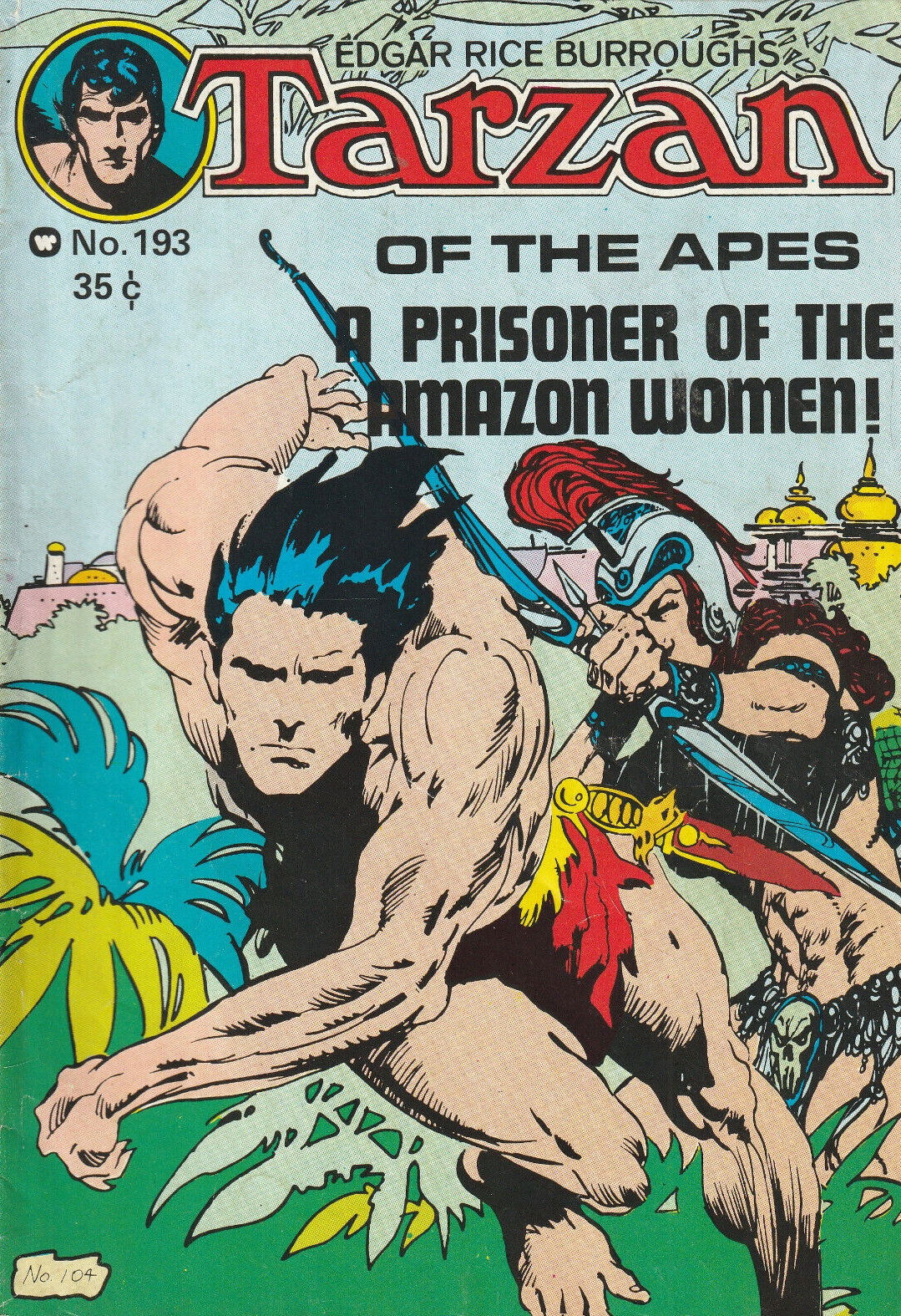 Edgar Rice Burroughs Tarzan of the Apes (Top Sellers, 1973? series) #193 ([January 1975?])