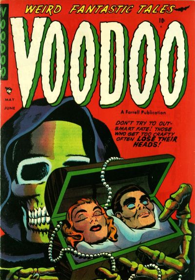 Voodoo (Farrell, 1952 series) #15 (May-June 1954)