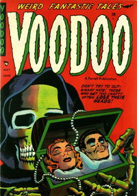 Voodoo (Farrell, 1952 series)  #15 (May-June 1954)