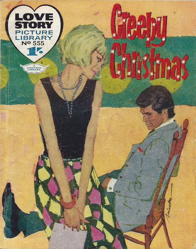 Love Story Picture Library (IPC, 1952 series) #555 — Creepy Christmas (6 December 1965)