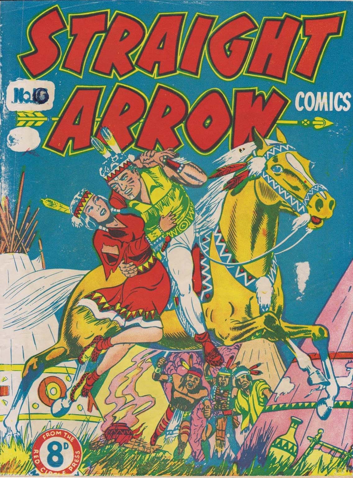 Straight Arrow Comics (Red Circle, 1951? series) #10 ([1952?])