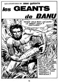 Tenax (Imperia, 1971 series) #95 — Les géants de Banu