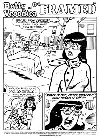 Veronica and the Archie Gang (Yaffa Publishing, 1985)  — Framed (page 1)