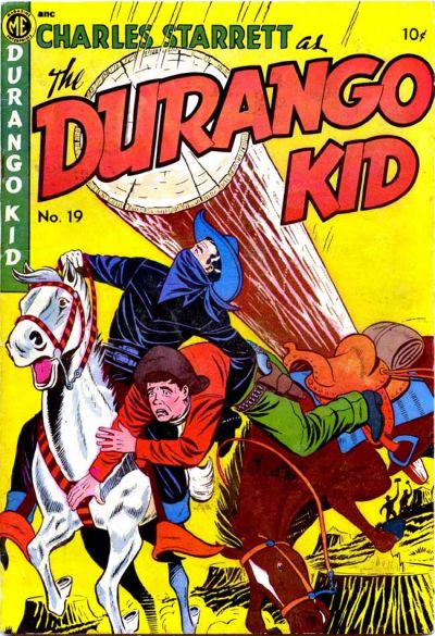 Charles Starrett as the Durango Kid (Magazine Enterprises, 1949 series) #19 (October-November 1952)