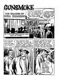 Gunsmoke (Junior Readers, 1958? series) #2 — The Taming of Bull Halloran (page 1)