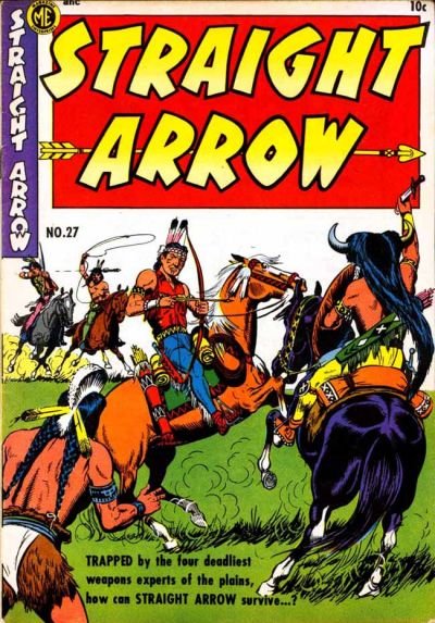 Straight Arrow (Magazine Enterprises, 1950 series) #27 (January 1953)