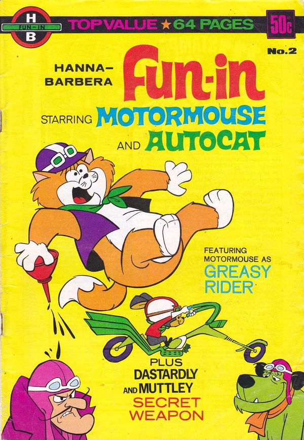 Hanna-Barbera Fun-In Starring Motormouse and Autocat (Murray, 1977? series) #2 ([1977?])