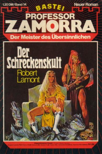 Professor Zamorra (Bastei Verlag, 1974 series) #14 [31 December 1974]