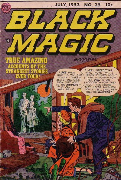 Black Magic  v4#1 (25) (June-July 1953)