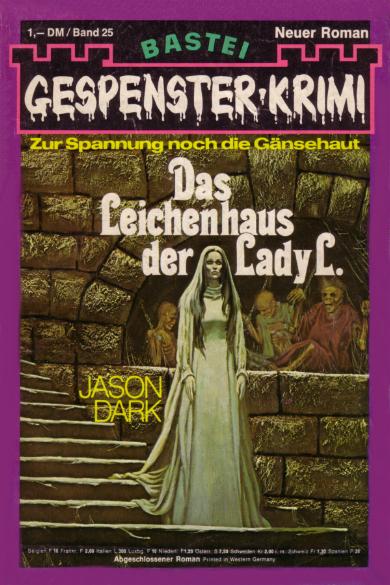 Gespenster-Krimi (Bastei Verlag, 1973 series) #25 (5 March 1974)