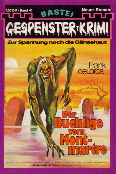 Gespenster-Krimi (Bastei Verlag, 1973 series) #41 ([1974?])