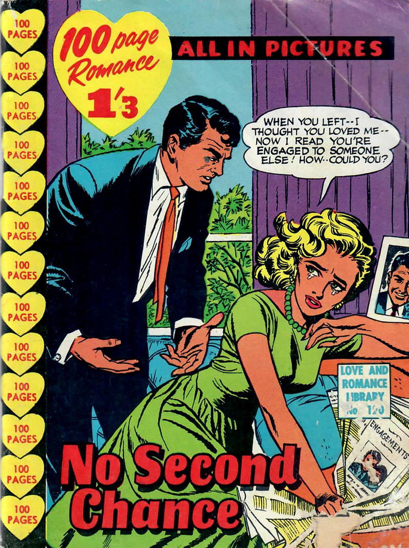 Love and Romance Library (Frew, 1957? series) #120 — No Second Chance ([March 1960?])
