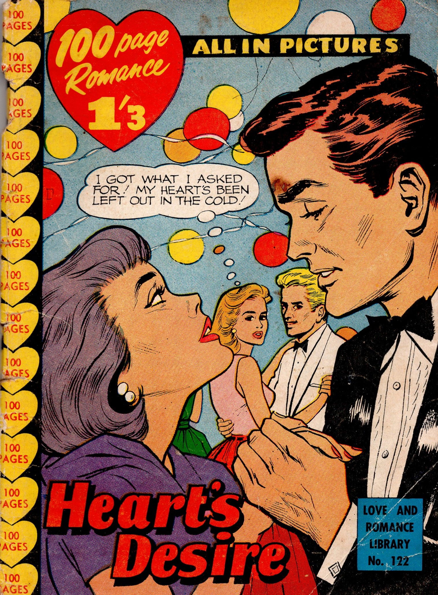 Love and Romance Library (Frew, 1957? series) #122 (April 1960)