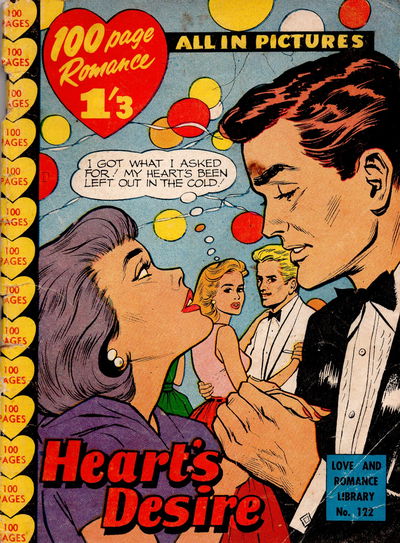 Love and Romance Library (Frew, 1957? series) #122 April 1960